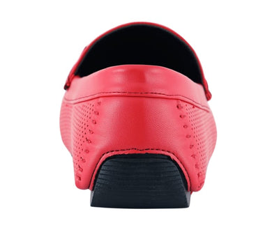 Amali Harry2 Red Men’s Smooth Driver Shoes