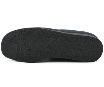 Amali Jason Men's All Black Suede British Style Chukka Boots