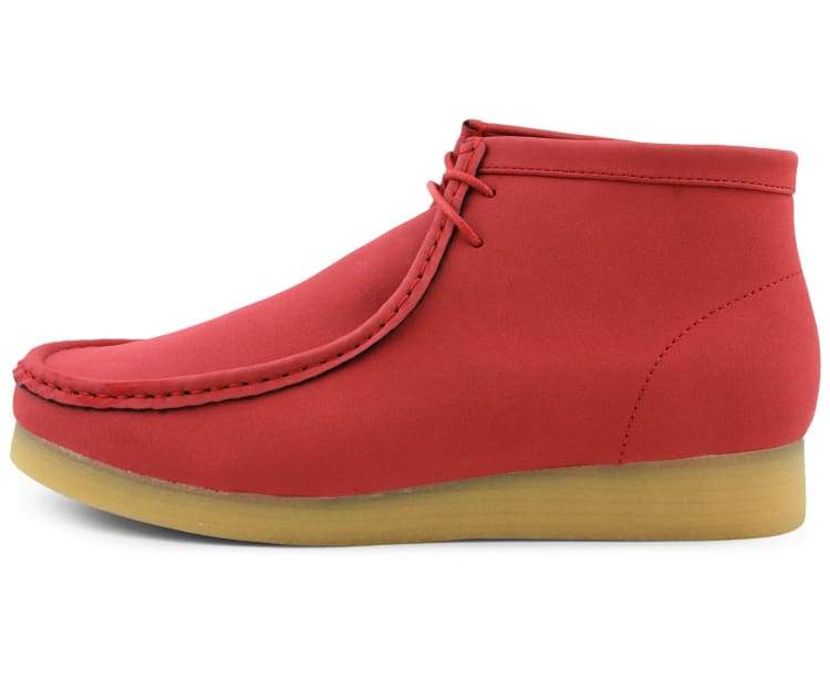 Amali Jason Men's Burnt Red Suede British Style Chukka Boots