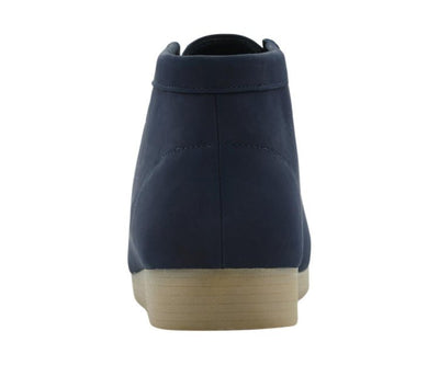 Amali Jason Men's Navy Blue Suede British Style Chukka Boots