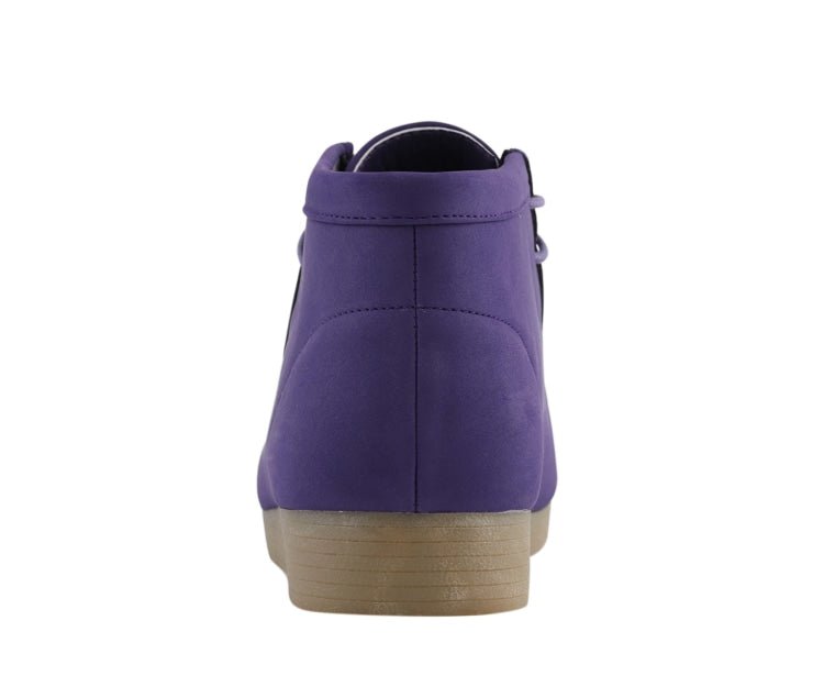 Amali Jason Men's Purple Suede British Style Chukka Boots