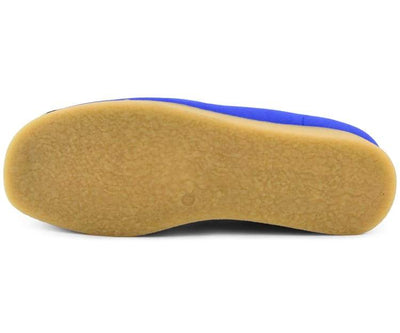 Amali Jason Men's Royal Blue Suede British Style Chukka Boots