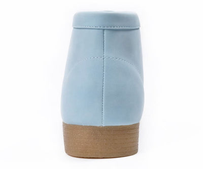Amali Jason Men's Sky Blue Suede British Style Chukka Boots
