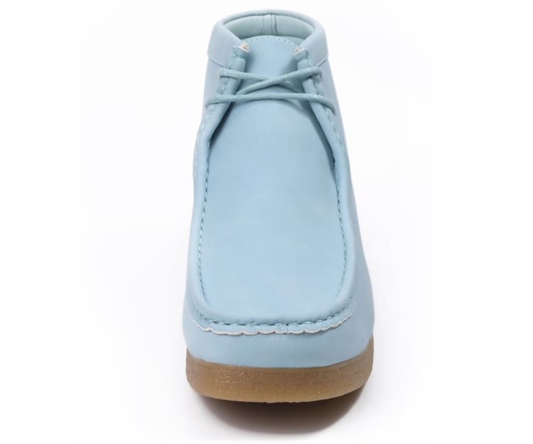 Amali Jason Men's Sky Blue Suede British Style Chukka Boots