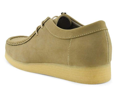 Amali Jason Men's Tan Suede Low Top Oxfords British Style Chukka Boots