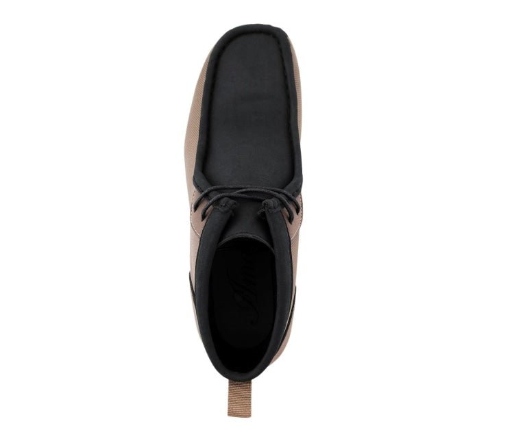 Amali Jason 3 Men's Black and Brown Suede British Style Chukka Boots