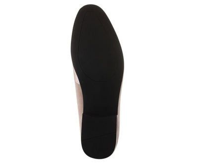 Amali Knight Men's Regal Tan Velvet Loafers