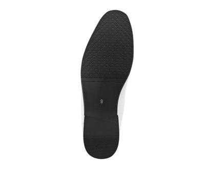 Amali Marco White Men’s Leather Loafers