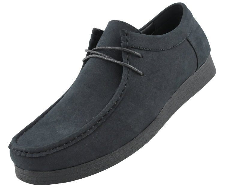 Amali Men's Jason (Low Top) Black British Style Chukka Boots