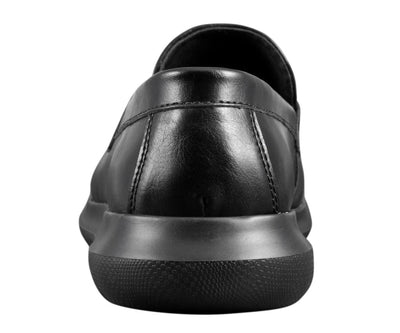 Amali Milo Luxe Black Casual Loafers Men’s Leather