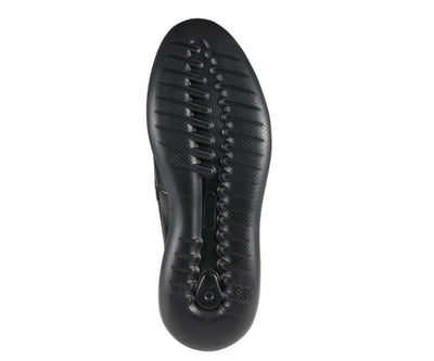 Amali Milo Luxe Black Casual Loafers Men’s Leather