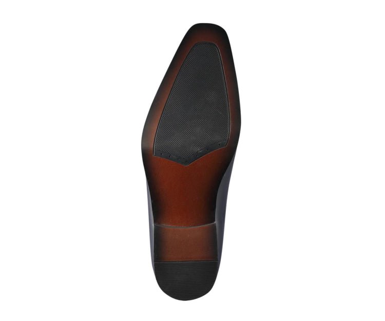 Amali Oso Classic Elegance Men’s Leather Black Oxfords