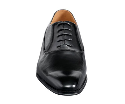 Amali Oso Classic Elegance Men’s Leather Black Oxfords