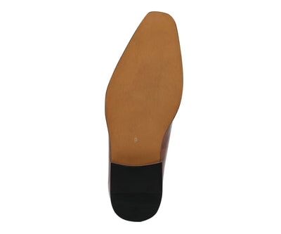 Amali Piedmont Men’s Cap Toe Oxford Black Leather Shoes