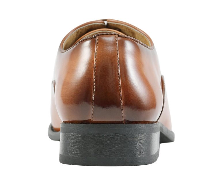 Amali Shoes Conrad Tan Men’s Leather Oxfords