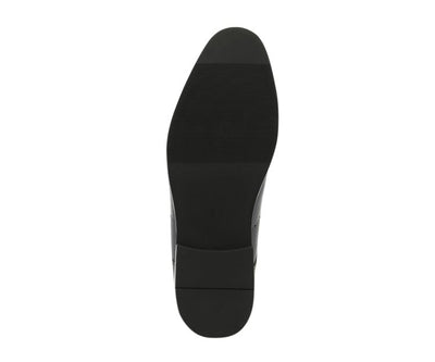Amali Shoes Luke Wingtip Dress Shoes Men’s Leather Black