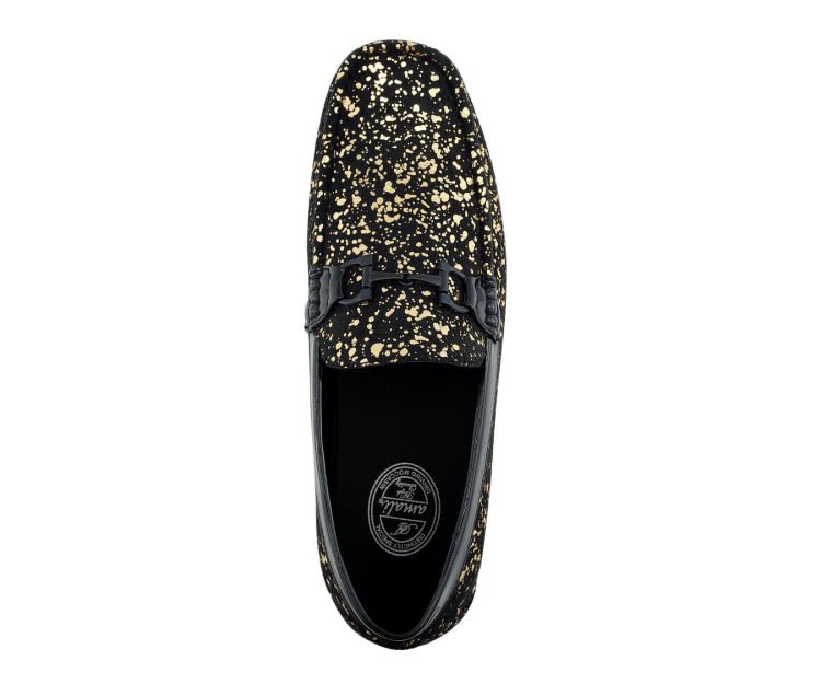 Amali Shoes Monty Luxe Moccasins Men’s Black