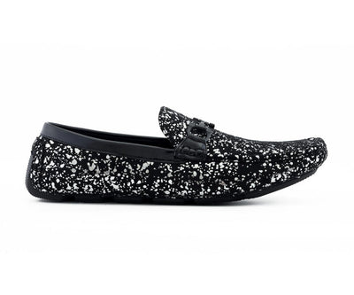 Amali Shoes Monty Luxe Moccasins Men’s Black
