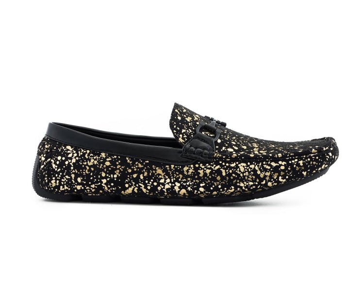 Amali Shoes Monty Luxe Moccasins Men’s Black