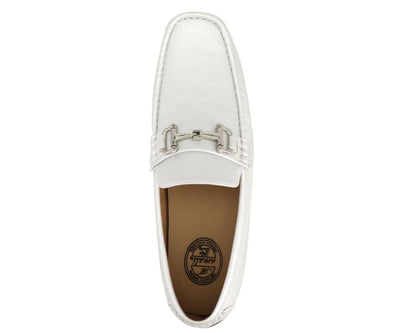 Amali Trentino Luxe Silver Loafers Men’s Casual Moccasins
