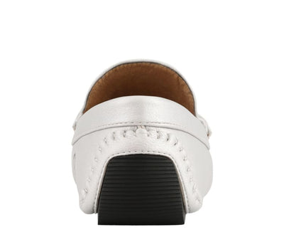 Amali Trentino Luxe Silver Loafers Men’s Casual Moccasins