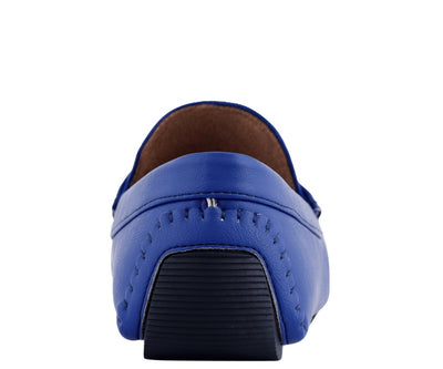Amali Trentino Luxe Slip On Loafers Men’s Blue Moccasins