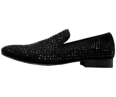 Amali Velvet Glam Smoking Slippers Women’s Velvet