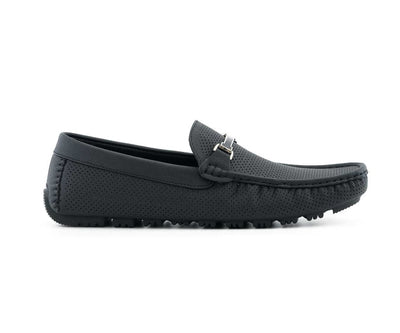 Amali Vibrant Driving Shoe Men’s Soft Perforated Slip On