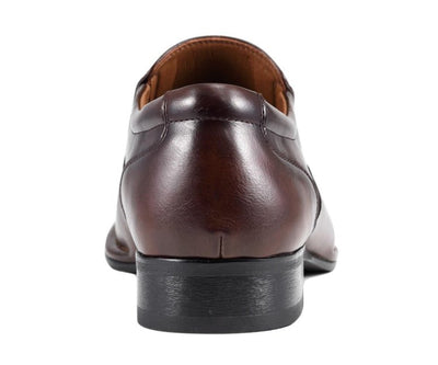 Amali Victor Slip On Luxury Loafers Men’s Leather Brown