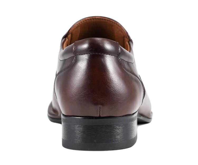 Amali Victor Slip On Luxury Loafers Men’s Leather Brown
