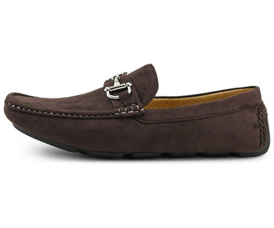 Amali Walken 2 Men’s Brown Suede Driving Shoes