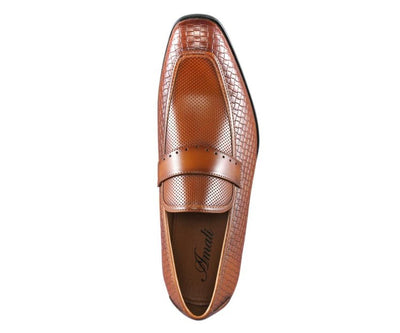 Amali Wren Dress Loafers Men’s Leather Tan