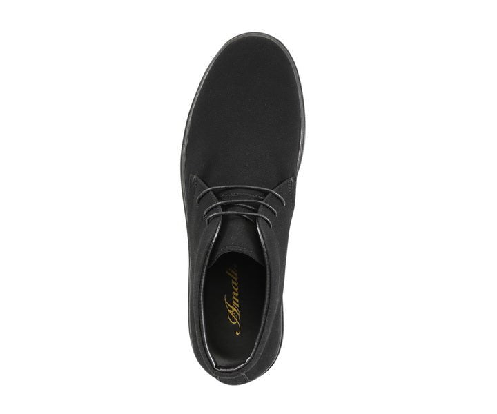 Amali Zale Men’s Black Suede Chukka Boots