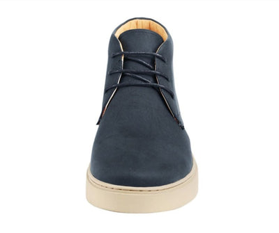 Amali Zale Men’s Chukka Boots Blue Suede