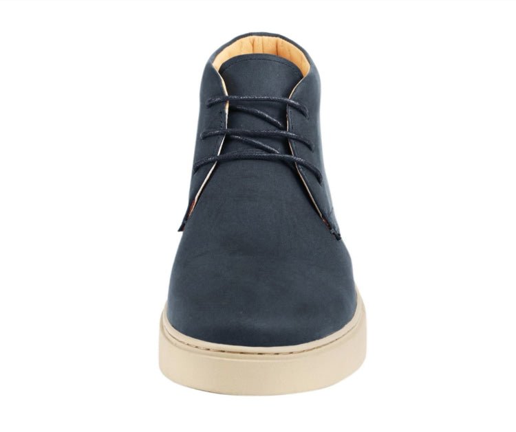 Amali Zale Men’s Chukka Boots Blue Suede