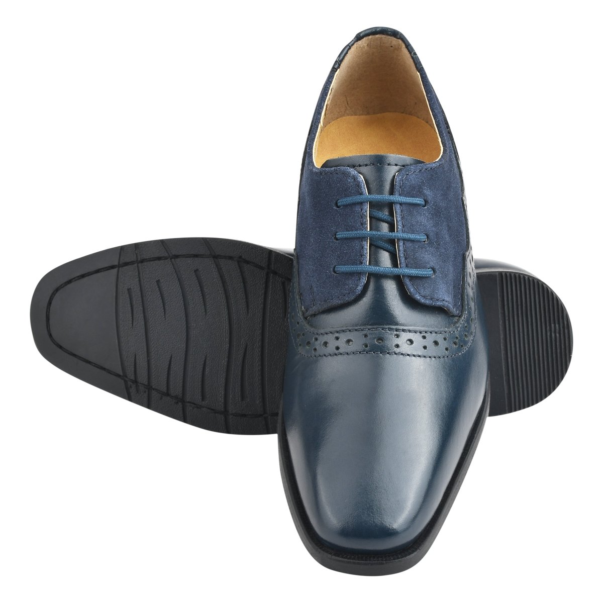 Liberty Zeno Amy Leather Suede Oxford Style Kids Dress Shoes