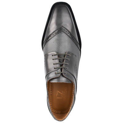 Liberty Zeno Anthony Genuine Leather Oxford Style Tread Design Dress Shoes