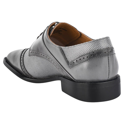 Liberty Zeno Anthony Genuine Leather Oxford Style Tread Design Dress Shoes