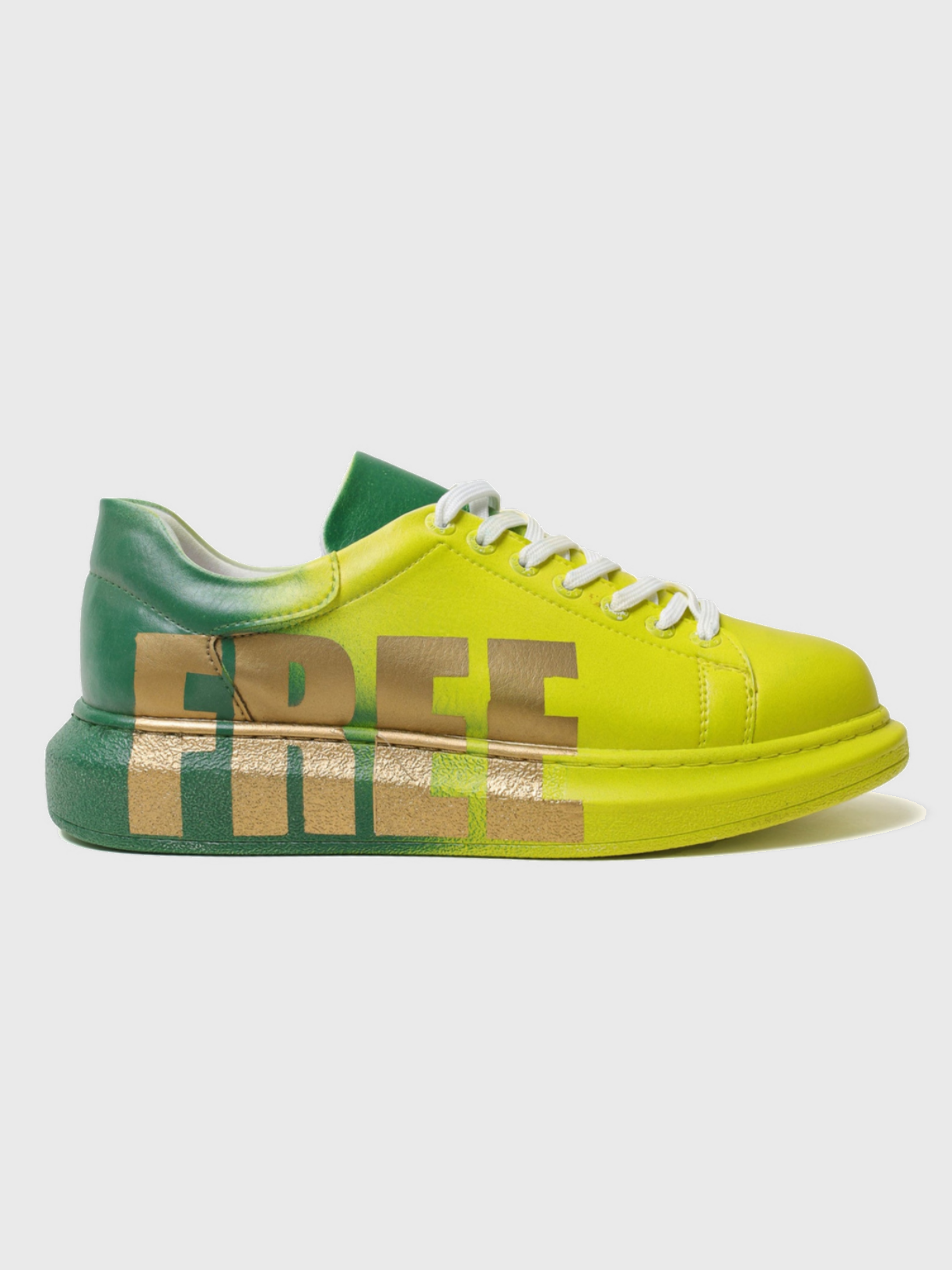 Men's Genova "FREE" Yellow/Green