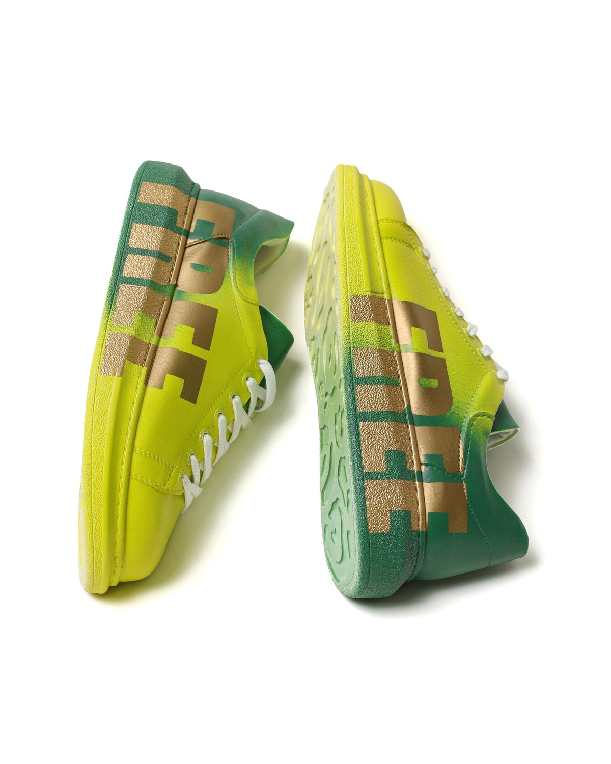 Apollo Moda  Women's Genova "FREE" Yellow/Green – product view 4