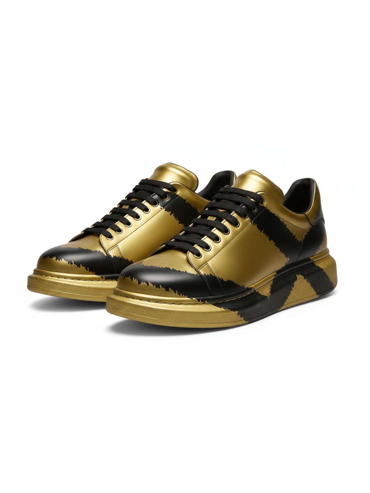 Apollo Moda  Men's Lisbon Gold & Black – product view 3