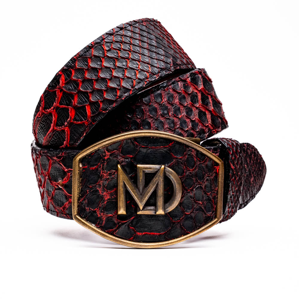 Marco Di Milano  Arkansas Belt BlackCherry – product view 1