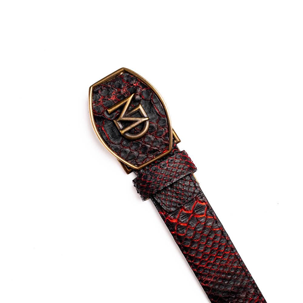 Marco Di Milano  Arkansas Belt BlackCherry – product view 2