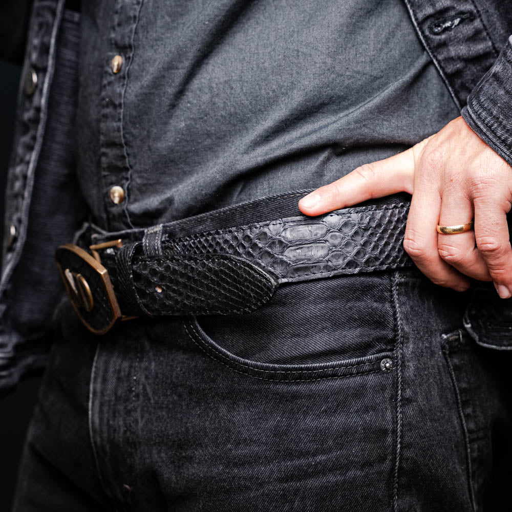 Marco Di Milano  Arkansas Belt Black – product view 10