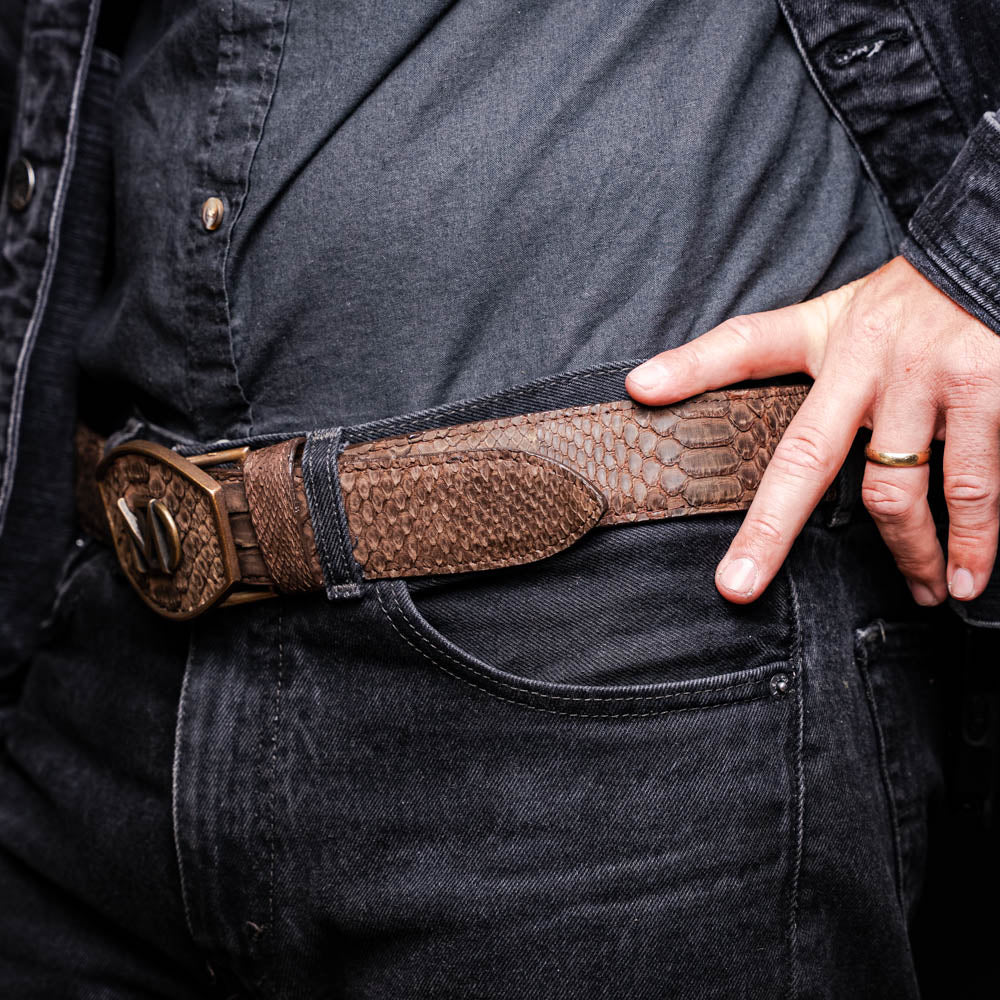 Marco Di Milano  Arkansas Belt Brown – product view 10