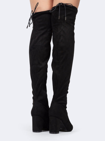 Aspen | Black Suede