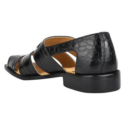 Austin Mens Leather Fisherman Sandals