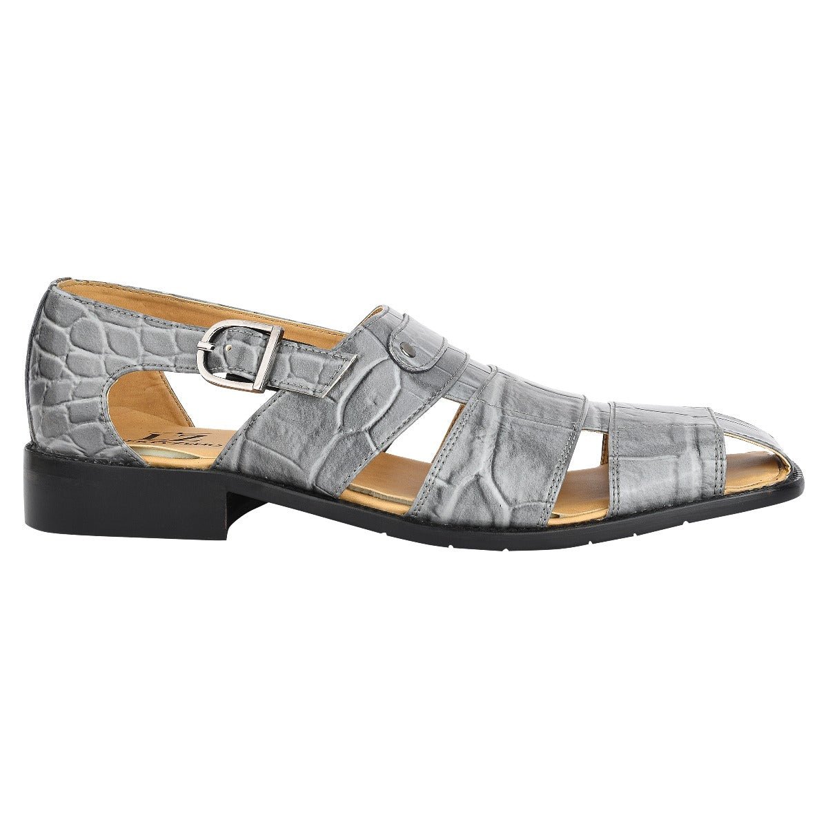 Austin Mens Leather Fisherman Sandals