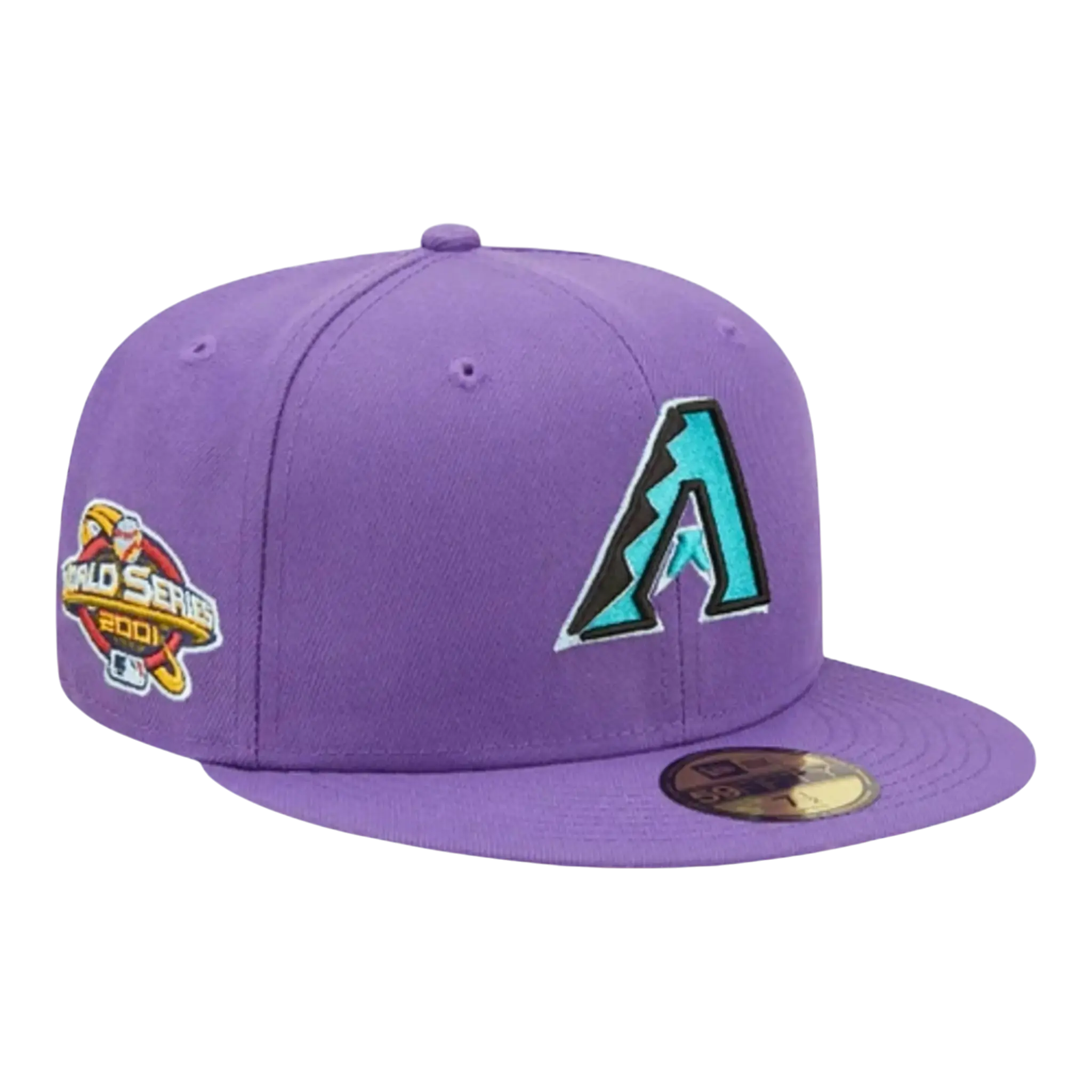 New Era Cloud Under 59Fifty Arizona Diamondbacks Men Fitted Hat Purple