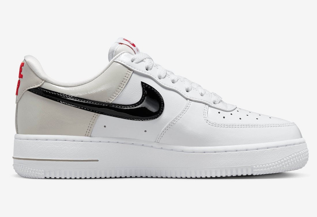 Nike Air Force 1 '07 Women's Sneakers — White Leather Low-Top (DQ7570)